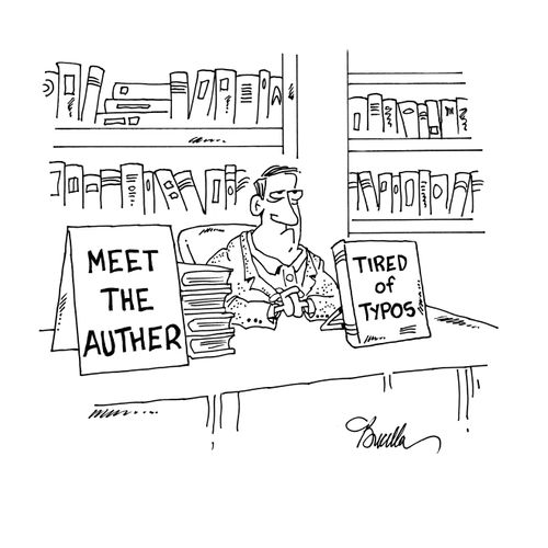 Meet the Auther - Tired of Typos