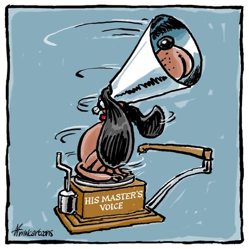His master's voice
