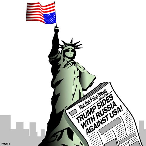 Trump Sides with Russia Against USA!