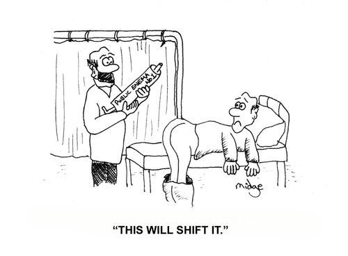 "This will shift it."