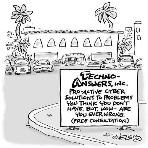 Techno-Answers, Inc.: Pro-active cyber solutions to problems you think you don't have, but, wow... are you ever wrong.