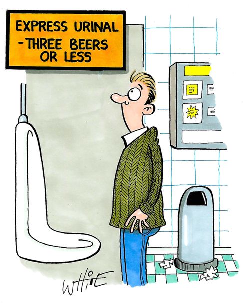 Express Urinal - Three Beers or Less