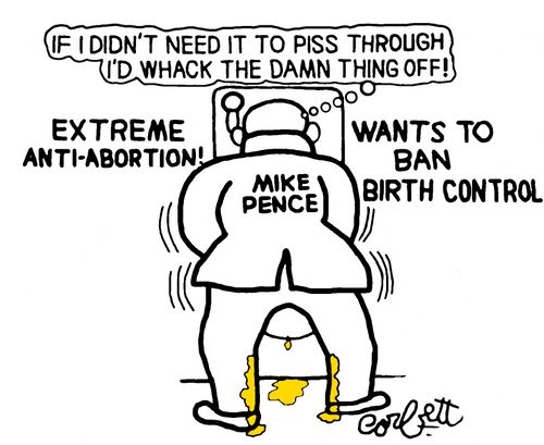 "If I didn't it to p*** through I'd whack the damn thing off!"