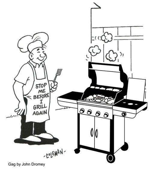 Stop Me Before I Grill Again