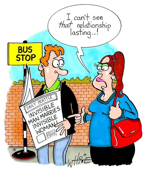 "I can't see that relationship lasting...!"