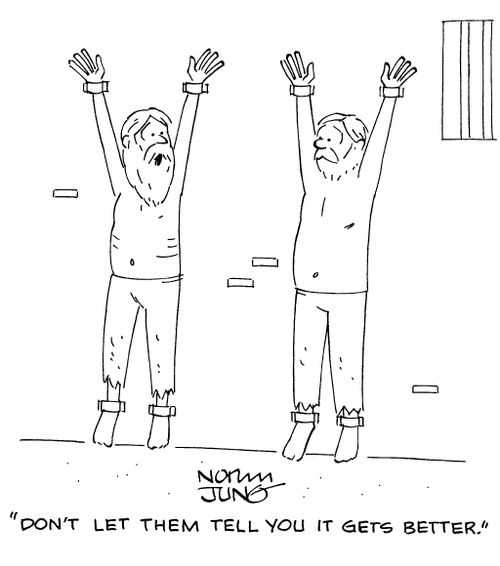 "Don't let them tell you it gets better.'