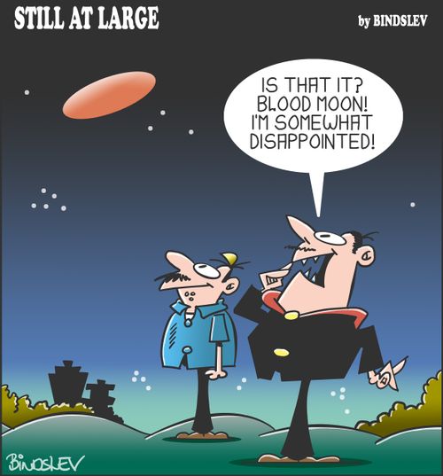 "Is that it? Blood Moon! I'm somewhat disappointed!"