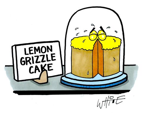 Lemon Grizzle Cake