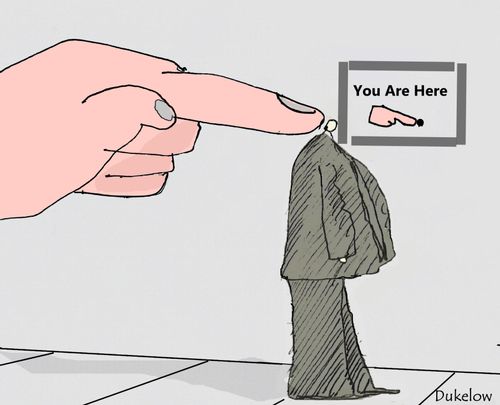 You are here.