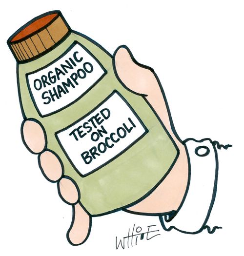 Organic Shampoo: Tested on Broccoli