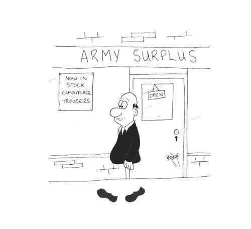 Army Surplus: Now in Stock - Camouflage Trousers!