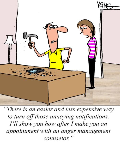 "There is an easier an less expensive way to turn off those annoying notifications..."