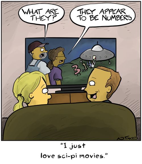 "I just love sci-pi movies."