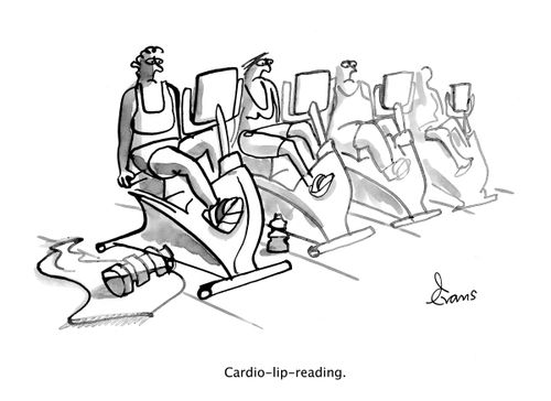 Cardio-lip-reading