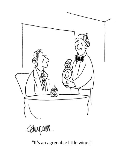 "It's an agreeable little wine."