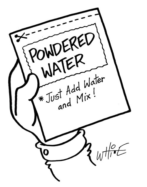 Powdered Water