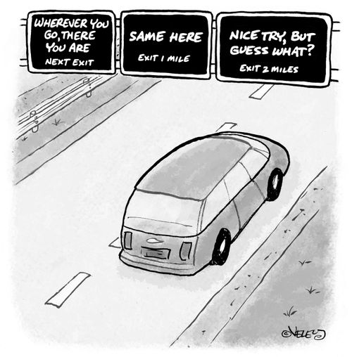 Wherever You Go, There You Are - Next Exit.