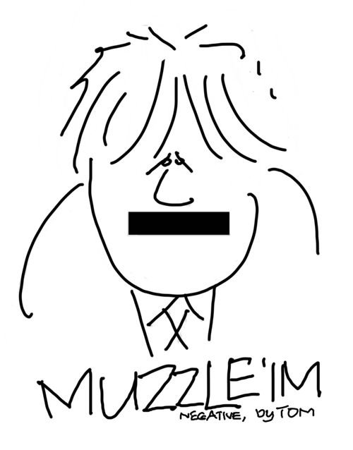 Boris Johnson Muzzle'im 
