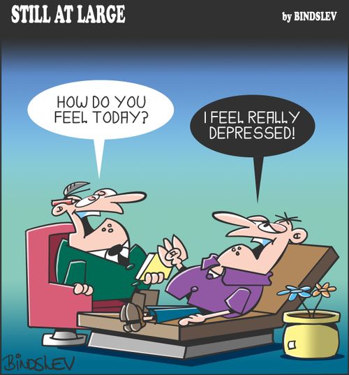 "I feel really depressed!"