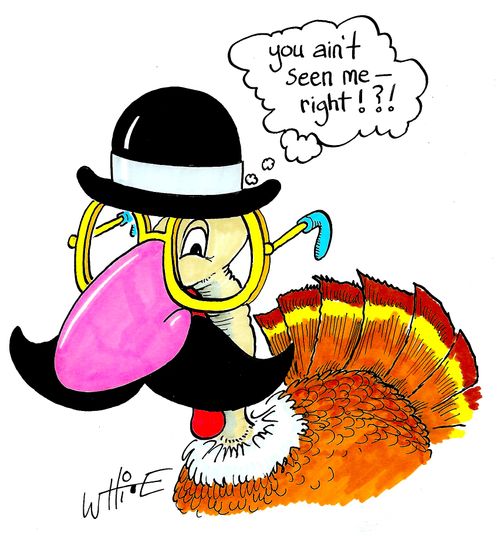 Xmas turkey disguise...