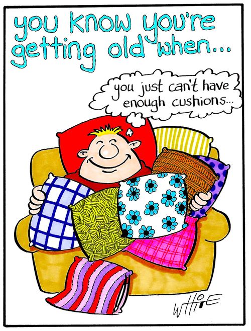 You know you're getting old when....