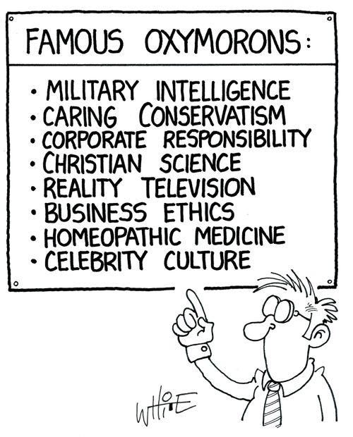 Famous Oxymorons...