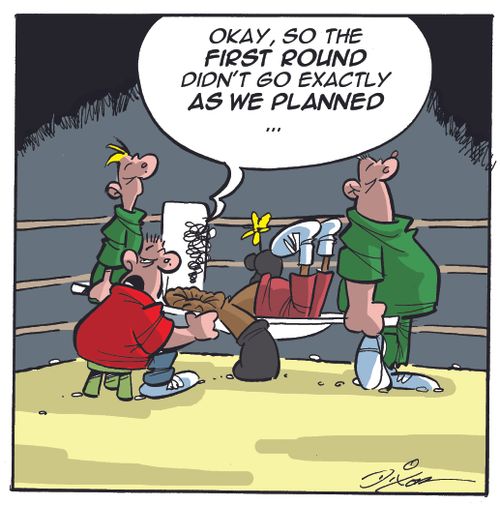 "Okay, so the first round didn't go exactly as we planned..."