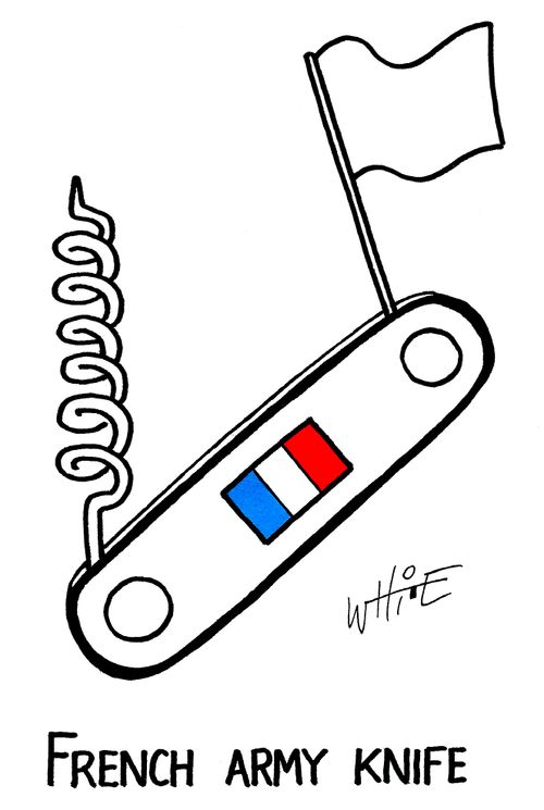 French Army knife