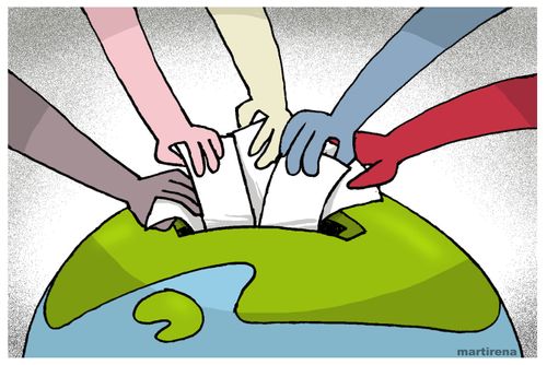 Cubans abroad participate in Constitution