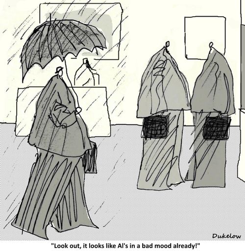 "Look out, it looks like Al's in a bad mood already!"