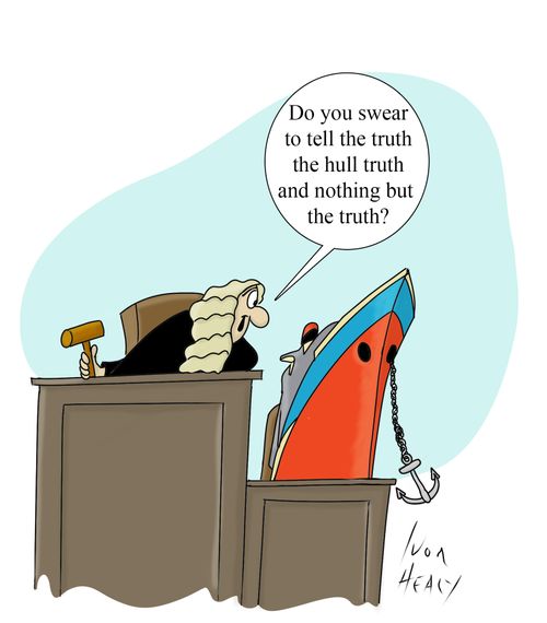 "Do you swear to tell the truth and hill truth and nothing but the truth?"
