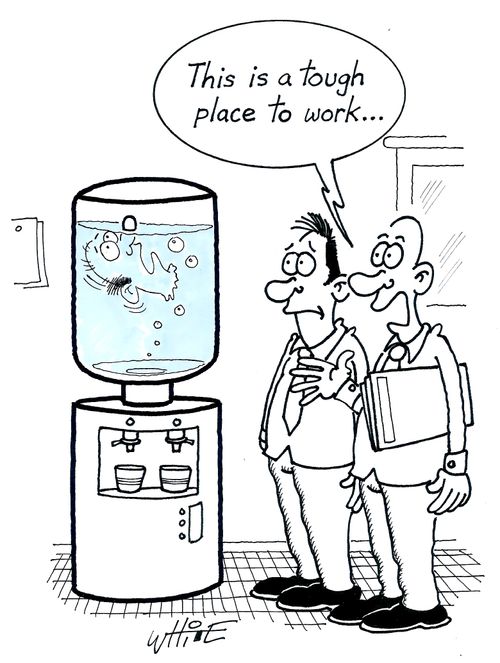 "This is a tough place to work..."