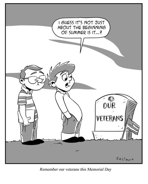 Remember our veterans this Memorial Day