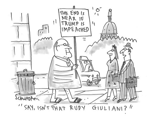 "Say, isn't that Rudy Giuliani?"