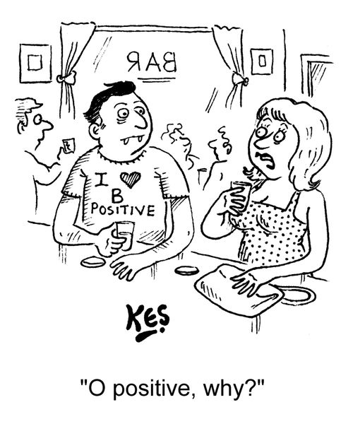 "O positive, why?"
