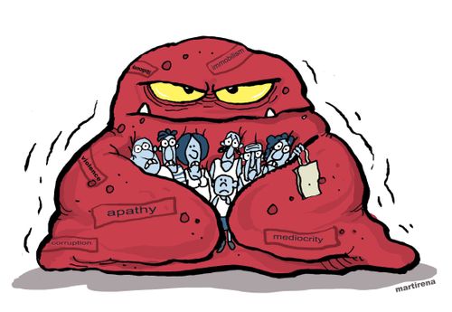 Corruption, Apathy, & Mediocrity...
