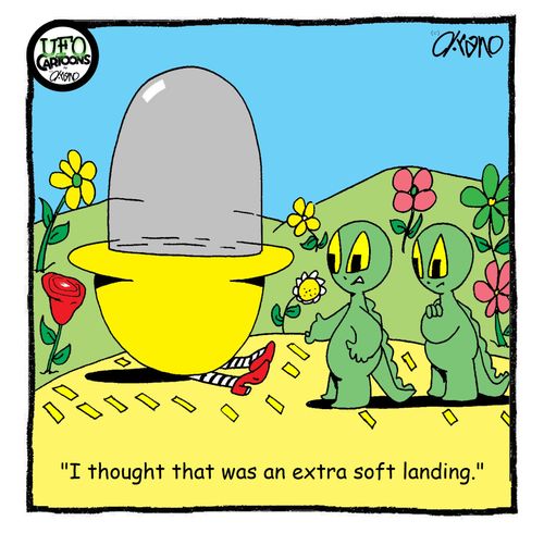 "I thought that was an extra soft landing."