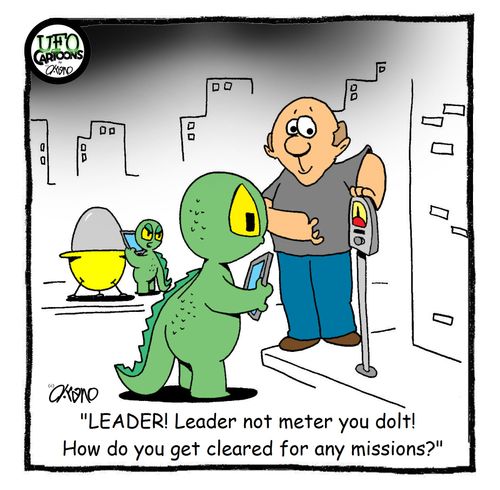 "Leader! Leader not meter you dolt! How do you get cleared for any missions?"