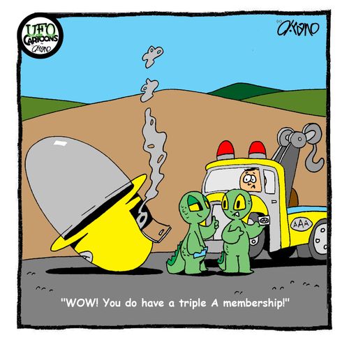 "Wow! You do have a triple A membership!"