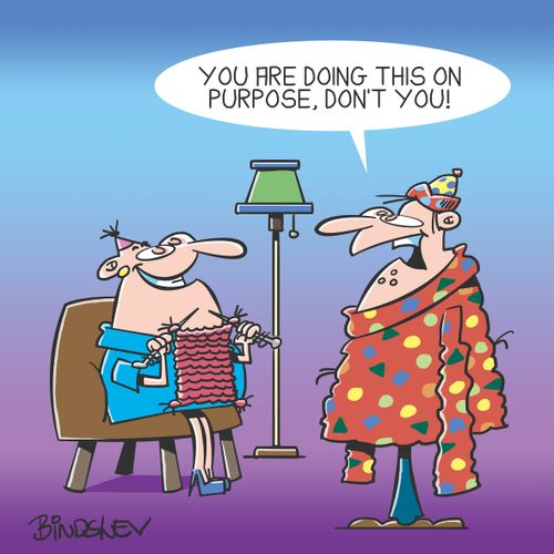 "You are doing this on purpose, don't you!"