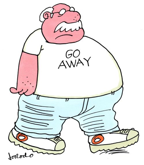 Go Away Tee Shirt