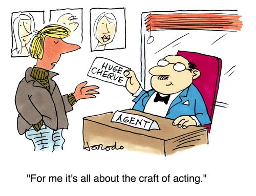 "For me it's all about the craft of acting."
