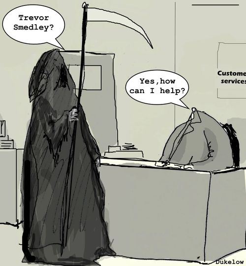 "Yes, how can I help?"