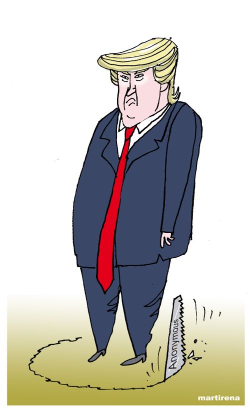 Anonymous column against Trump