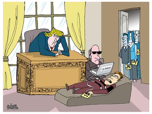 Trump betrayed by an anonymous official.