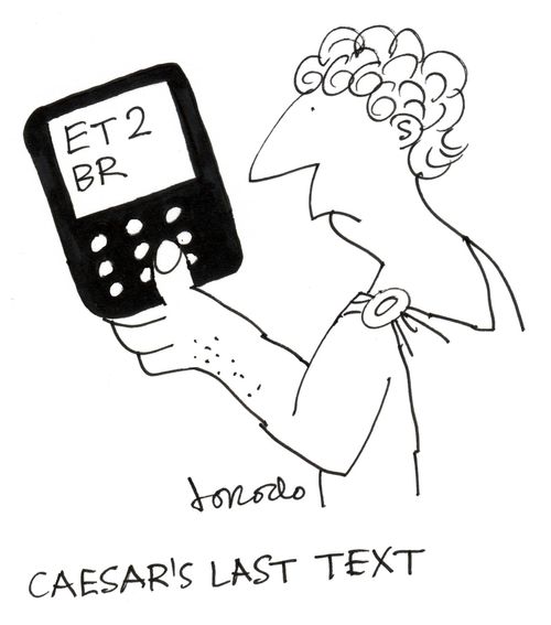 Caesar's last text