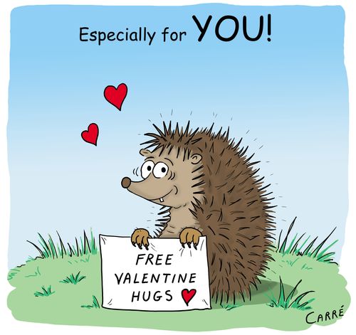 Especially for YOU! - Free Valentine hugs.