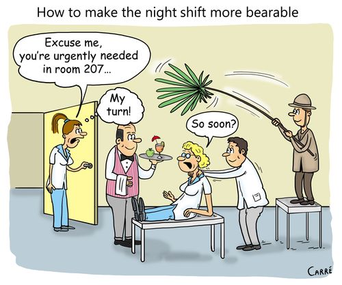 How to make the night shift more bearable
