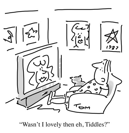 "Wasn't I lovely then eh, Tiddles?"