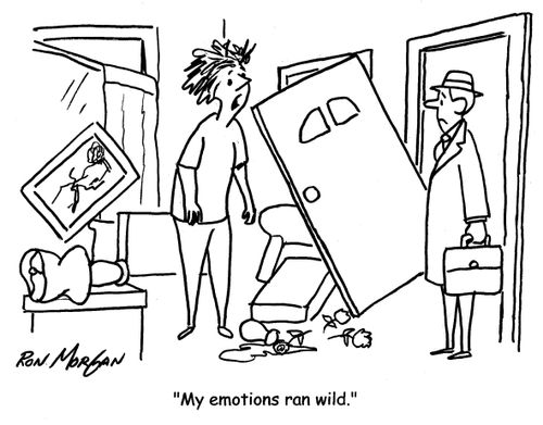 "My emotions ran wild."